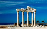 Side, Türkei, Ruinen, Heiligtum des Apollo, Türkische Riviera, Mittelmeer
