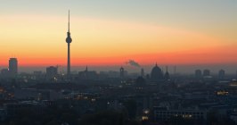 Berlin, Deutschland, Hauptstadt, Städtetrip, Sonnenuntergang, Fernsehturm