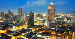 Asien Thailand Bangkok Nachtleben Stadt Urlaub Reise