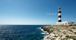 Balearische Inseln Mittelmeer Menorca Leuchtturm Küstenlandschaft Spanien