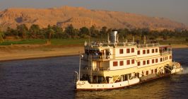 Nil Kreuzfahrt Ägypten Dampfschiff Fluss Kreuzfahrtschiff