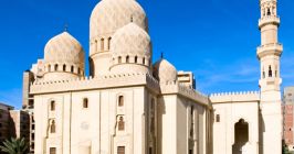Alexandria, Ägypten, Islam, Architektionisch, Moschee, Marmorgestein, Kuppel, Tempel