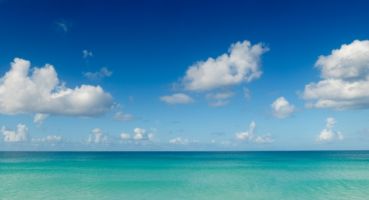 Barbados, Karibik, Strand, Meer, Atlantischer Ozean, blauer Himmel